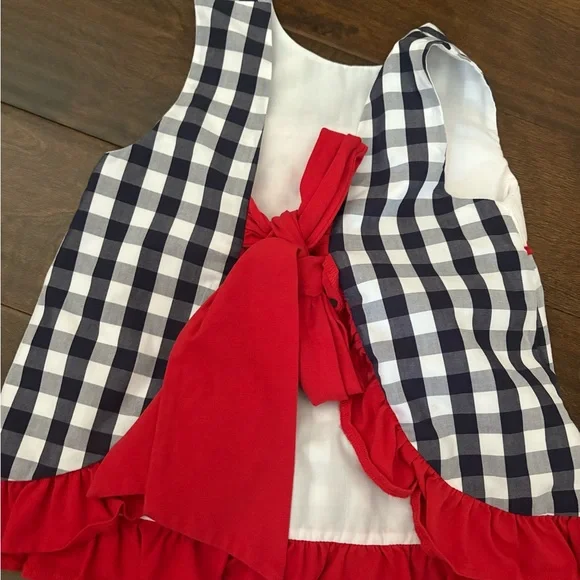 Smocked Flag Top and Short Set - Picture 3 of 4